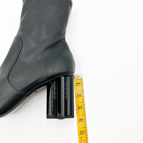 Louis Vuitton Monogram Fleur Black Leather Ankle Boot Size 40.5, 10.5 - Picture 14 of 14